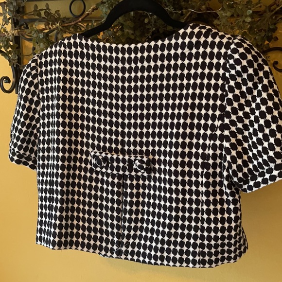 NWOT Ann Taylor Loft Cropped Houndstooth Jacket - Picture 14 of 16